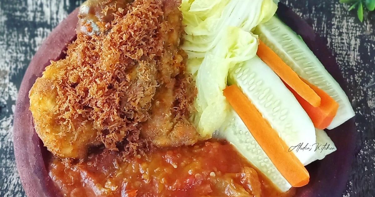 Ayam Goreng Kelapa (Metode Kukus)