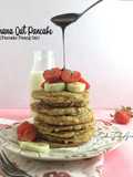 Banana Oat Pancake (Pancake Pisang Oat)