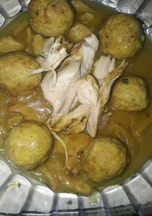 صورة لوصفة فطر بدجاج و ليبول دجاج