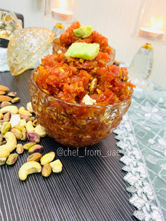 A picture of Gajar Ka Halwa.