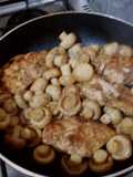 Glazed Chicken with Mushroom