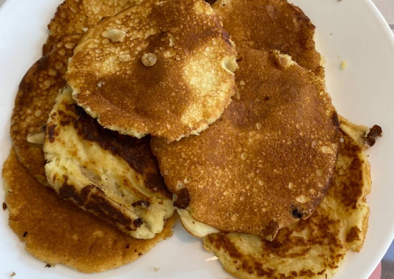 Pancakes in butter
