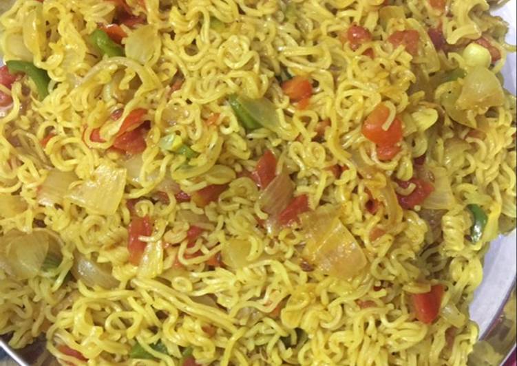 Recipe of Quick Vegetable noodles