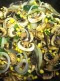 Champignons con Poblano