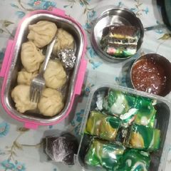 A picture of Happy stomach Momos.