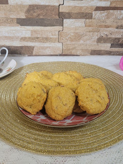 Una foto de Galletitas de garbanzo y miel