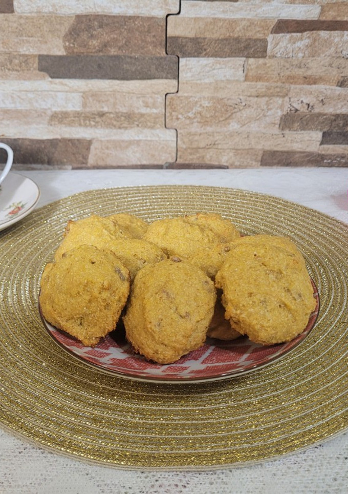 Una foto de Galletitas de garbanzo y miel