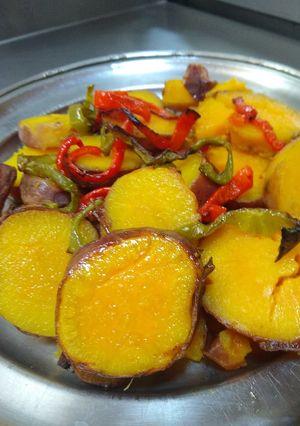 Una foto de Batatas al horno glaseadas