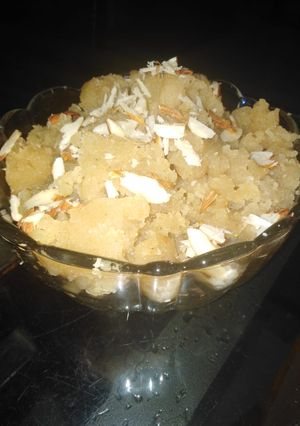 A picture of Attey ka halwa.