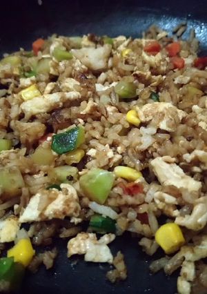 Una foto de Arroz chino