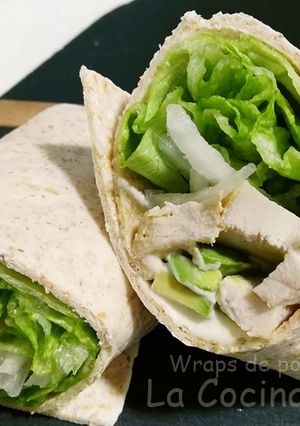 Foto principal de Wraps de pollo y aguacate