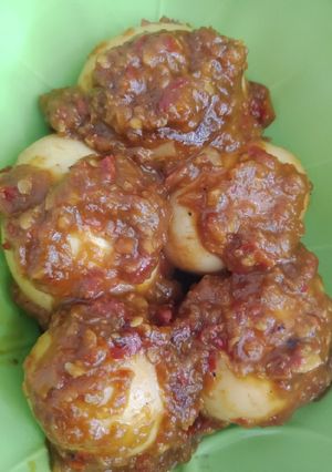 Foto resep Telur Bumbu Bali