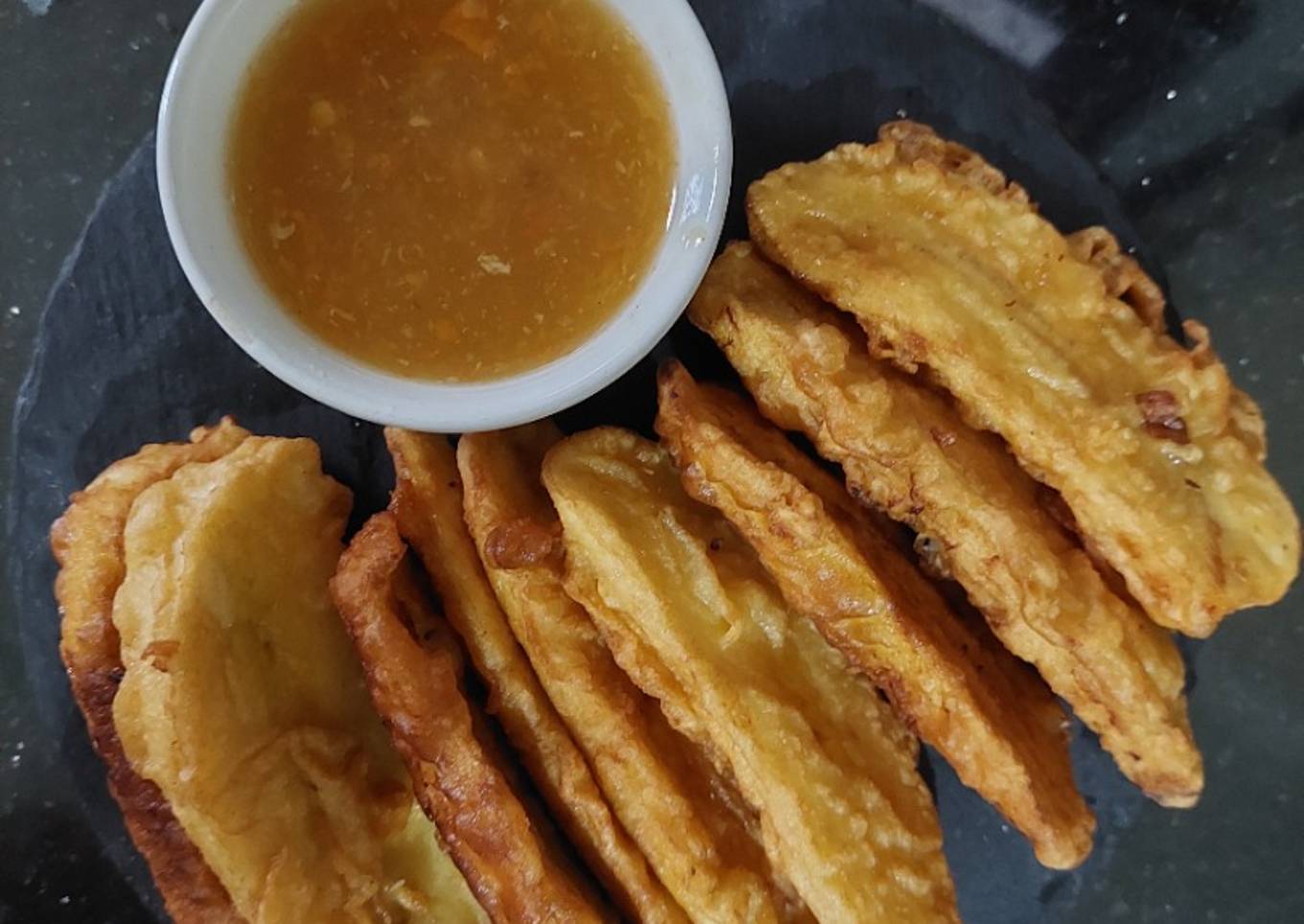 Pisang goreng aroma gluten free