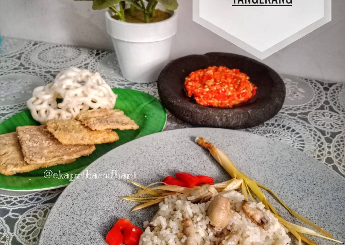 Nasi Gonjleng (Liwet) Khas Kresek Tangerang