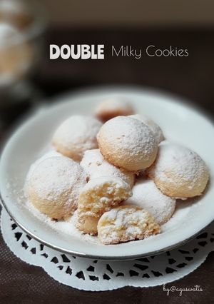 Foto resep Double Milky Cookies