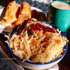 Vermicelli Upma A picture of Vermicelli Upma.