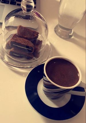 صورة لوصفة حلى الاوريو بالسميد