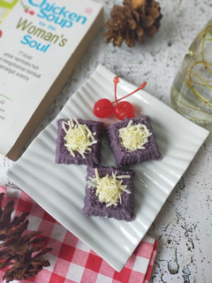 Foto resep Bolu Kukus Ubi Ungu Dengan Vla