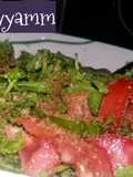 Water cress salad (kwadon lansir)