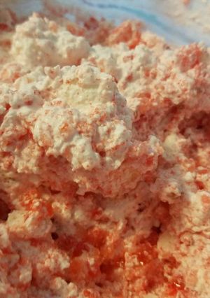 A picture of Angel Food Jell-O Salad.