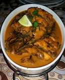 Pescado en salsa de coco