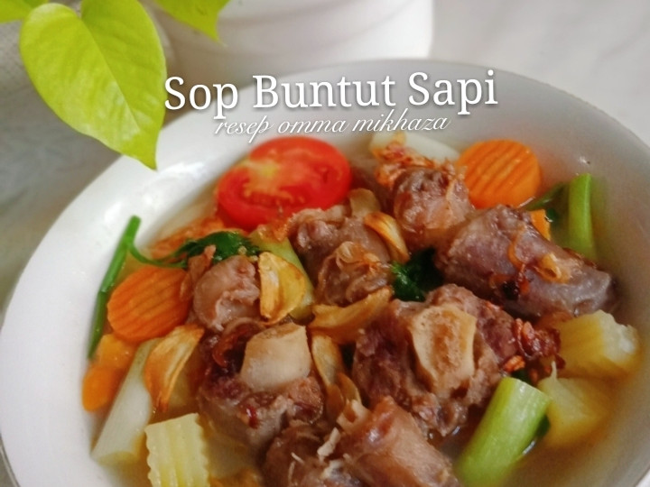 Bagaimana Membuat Sop Buntut, Lezat