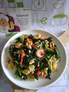 Foto resep Tumis Sawi Putih Telur
