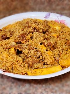 صورة لوصفة مضغوط اللحم اليمني 🍖🍚