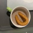 Churros con ColaCao
