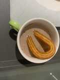 Churros con ColaCao