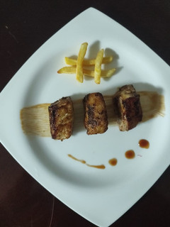 Una foto de Costillas de cerdo a la bbq