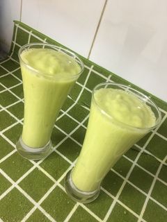 صورة لوصفة عصير الافوكادو بطريقتي 😍❤️