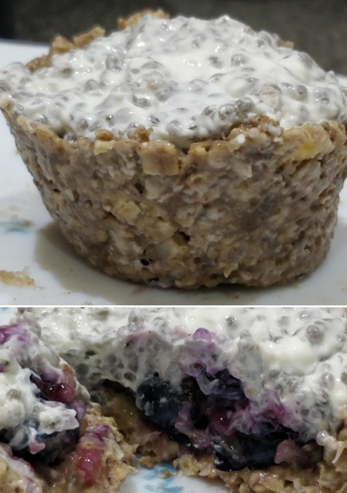 Una foto de Tartaletas rellenas Fitness (1° intento)