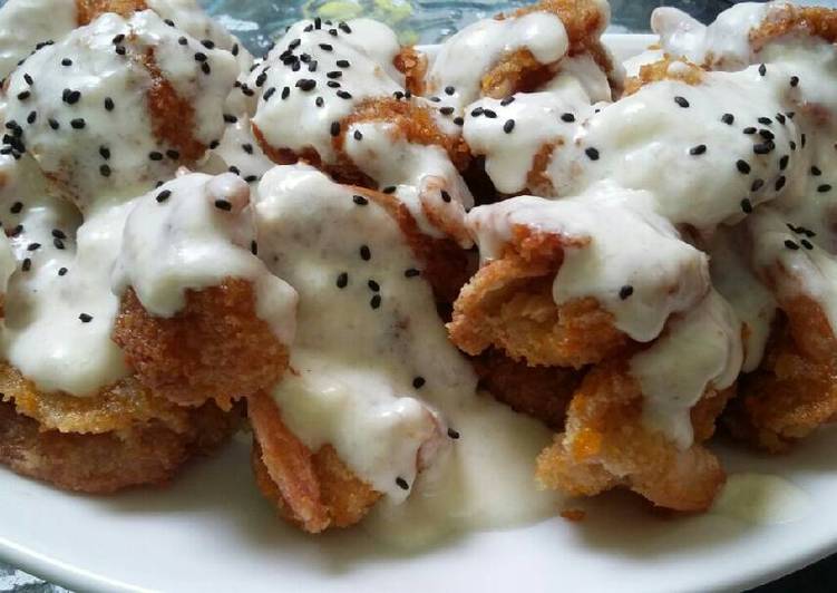 Udang krispy saus mayo ala bunda jkb