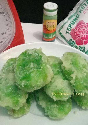 Foto resep Gemblong pandan