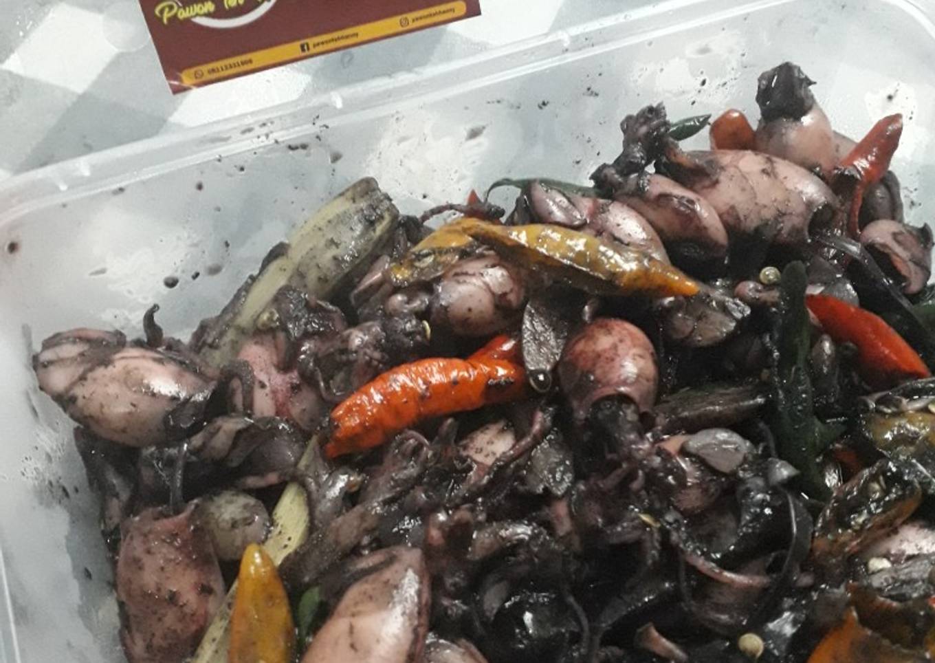 Tumis cumi hitam endolita