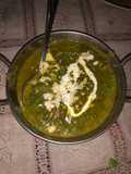 Palak paneer