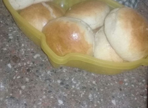 Una foto de Pan de hamburguesa o pan tortuga casero
