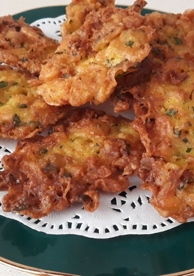 Una foto de Tortillitas de camarones
