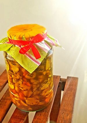 عکسی از دستور سیب ‌زمینی ترشی(یارمسی)