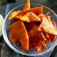 A picture of Cheesy Nachos.
