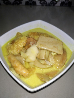 Foto resep Juhu Singkah / Sayur Umbut Kelapa kikil