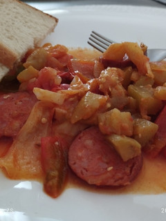 Padlizsános lecsó recept fotója