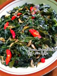 Foto resep Tumis Daun Singkong Sederhana