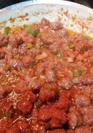 صورة لوصفة سجق المشطشط