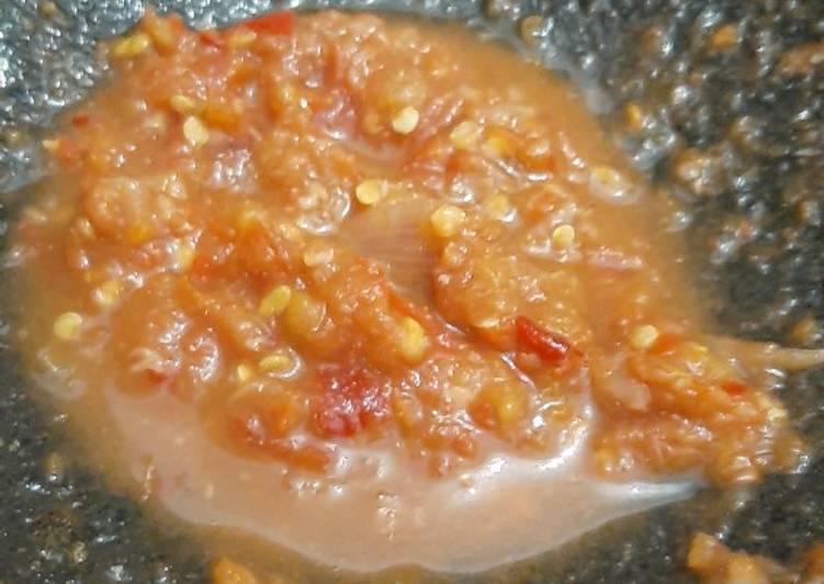 Resep Sambal tomat mentah, Lezat