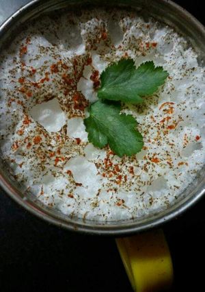 A picture of Masala chaas.