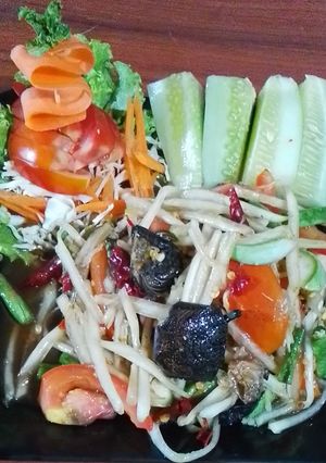 รูปของ ส้มตำปลาร้าปูเค็ม