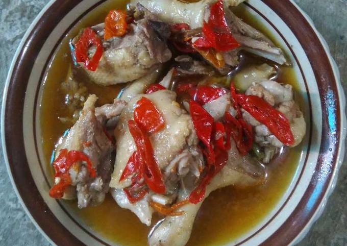 Ayam Kuah Cabe Merah