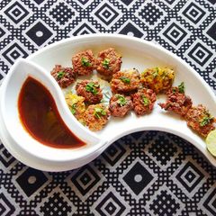 Khichdi kebab A picture of Khichdi kebab.
